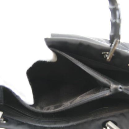 Gucci 002-1016-002865 Shoulder Bag 2way Tote Bag Nylon/bamboo Ladies