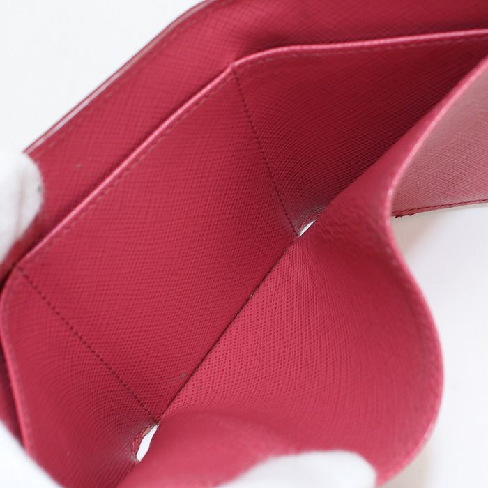 Prada Saffiano Leather Wallet 38000 Pr80365 Tri-fold Wallet Leather Saffiano