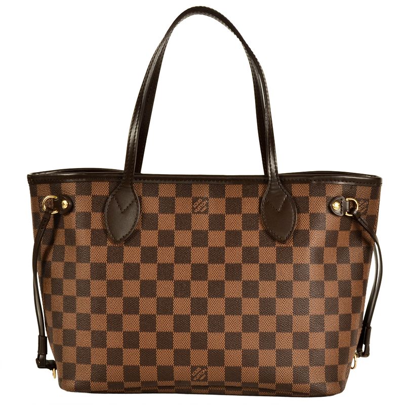 Louis Vuitton Neverfull PM Tote Bag Damier Ebène N41359 Threes Sa1142