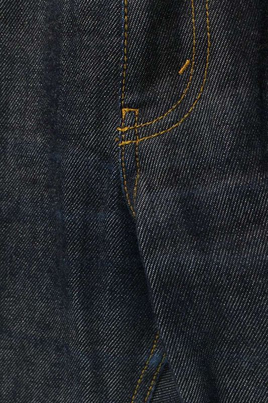 Gucci 23AW 700949 Xdb1z GG Denim Pants With All-over Pattern Foldover Men's 29