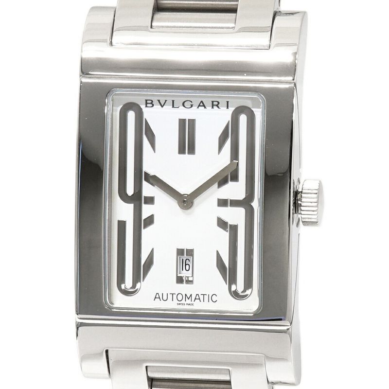 Bulgari Rettangolo Rt45s Dual Purpose