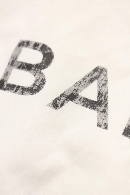 Balenciaga 508903 Txd12 Logo Print Poplin Shirt Blouson Men 39