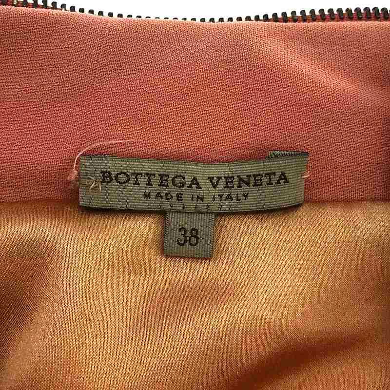 Bottega Veneta - Silk Zip Dress - Fully Lined - 38 - Pink - Women's