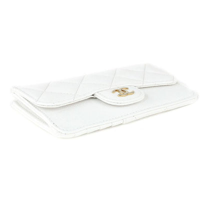 Chanel Coin Case White