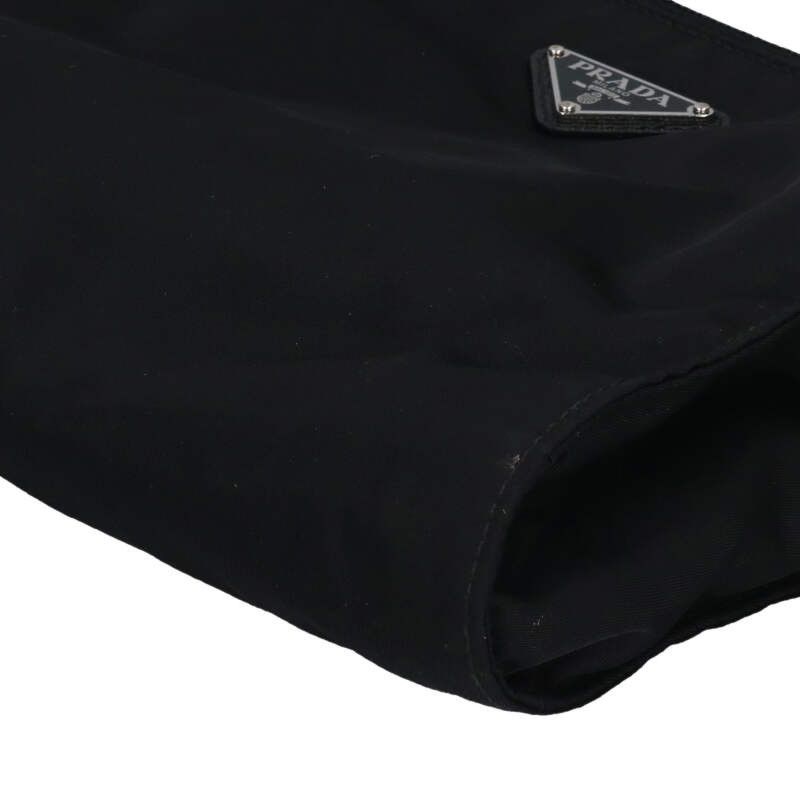 Prada 2ne789 Triangle Logo Plated Lineron Clutch Bag For Men