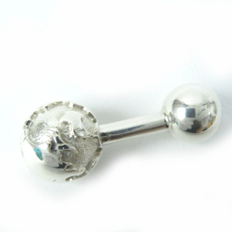 Tiffany & Co Earth Motif Cufflinks Button Cufflinks Sv925 Silver