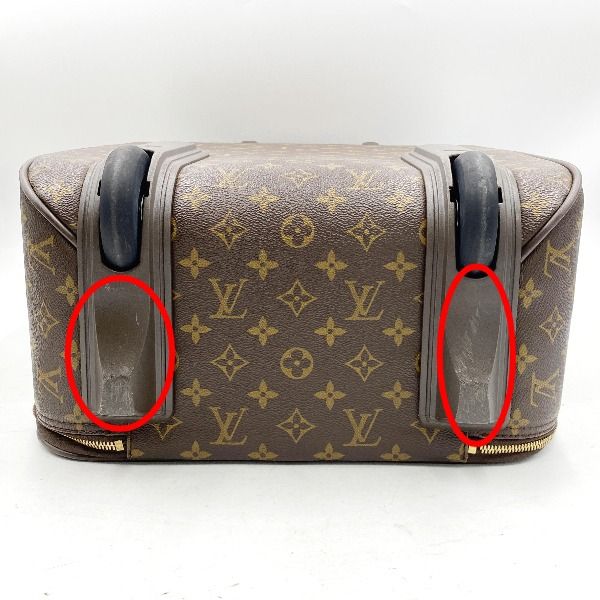 Louis Vuitton M23293 Monogram Travel Bag With Casters Pegas 45 Suitcase Louis