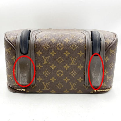 Louis Vuitton M23293 Monogram Travel Bag With Casters Pegas 45 Suitcase Louis