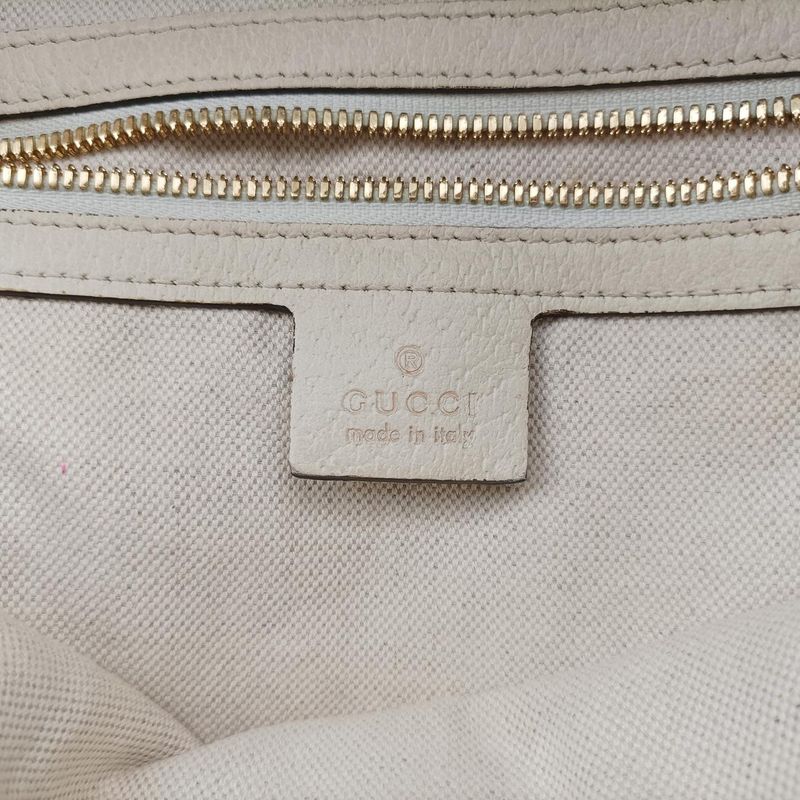 Guccigg Supreme Flora Ophidia White X Beige X Multicolor PVC Coated Canvas