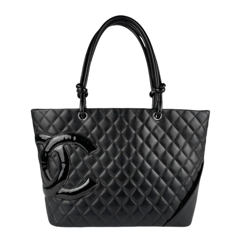 Chanel Tote Shoulder Bag Cambon Line