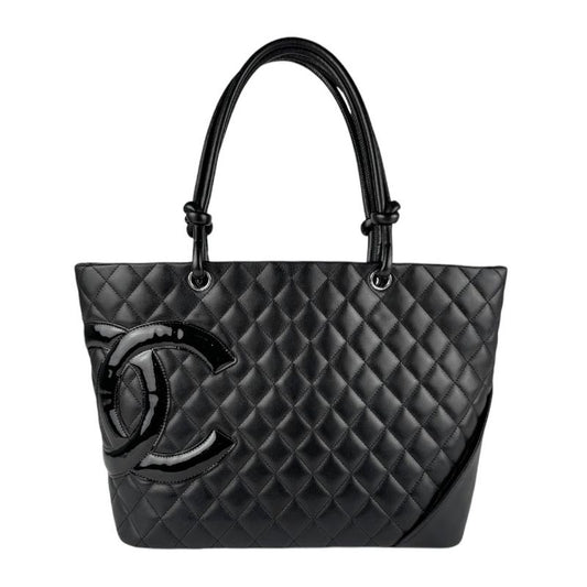 Chanel Tote Shoulder Bag Cambon Line