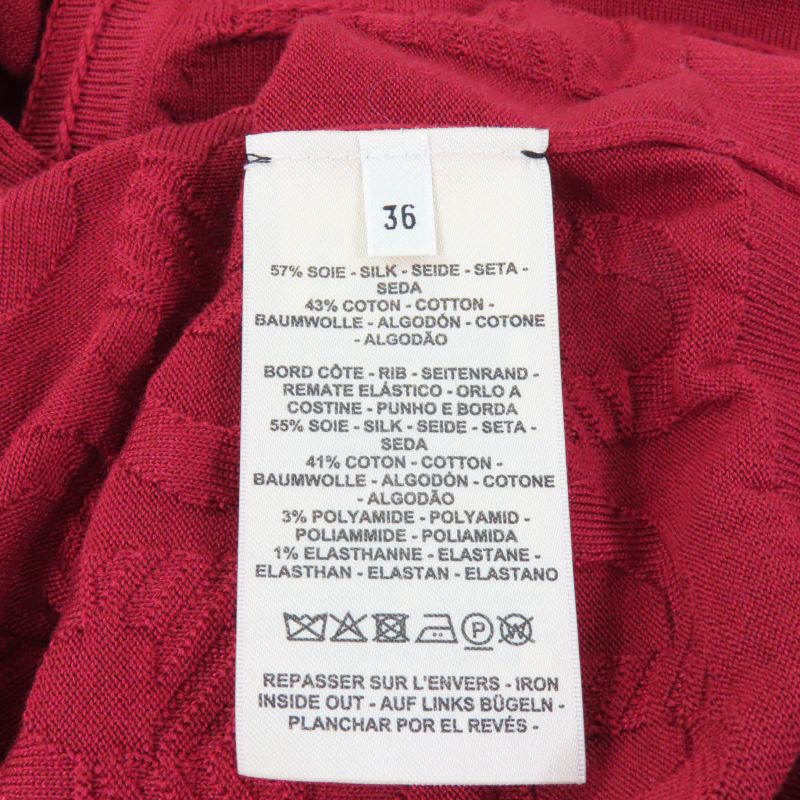 Hermes 2023 3e2706d3 Chaine D'ancre V-neck Long Sleeves Silk Cotton Cardigan