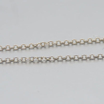 Tiffany & Co Necklace Atlas Open Medallion 925 Silver Approx 3.8g Silver