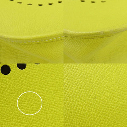Hermes Shoulder Bag Crossbody Evelyne 3GM □JO Engraved Epson Fluorescent Yellow