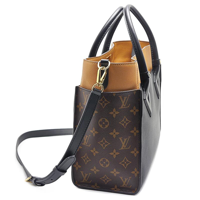 Louis Vuitton On My Side MM M53823 Noir Black 2WAY Tote Bag