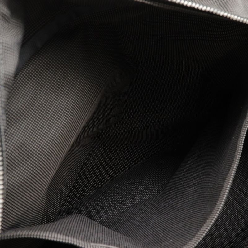 Hermes Yale Line Tote GM Nylon Canvas Gray Unisex Tote Bag