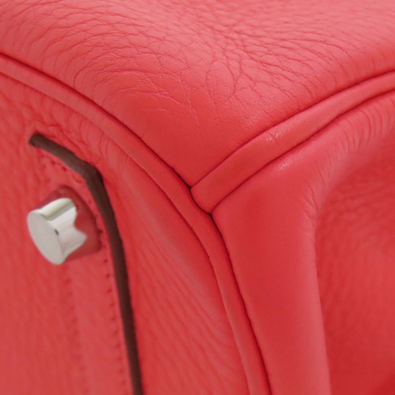 Hermes Birkin 30 Cazac Silver Hardware Handbag Taurillon Swift Women