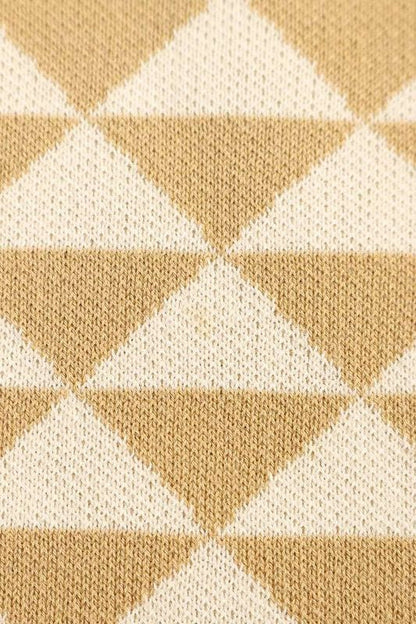 Prada 23958 S231 12QA Triangle Logo Allover Knit Short Sleeve Dress Women 38