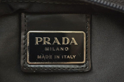 Prada Shoulder Bag Body Bag Prada Tessuto Black Men Women