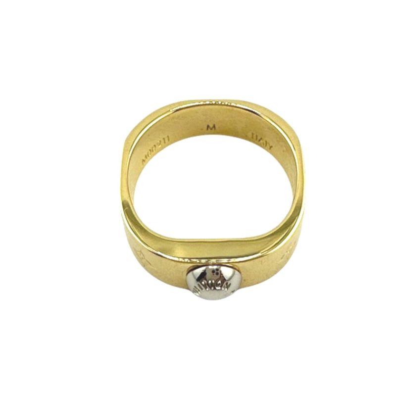 Louis Vuitton M00211 Nanogram Ring M Size Ring / Ring Louis Vuitton Gold