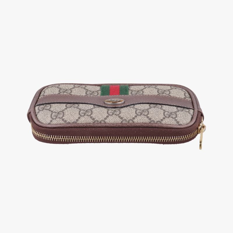 Gucci Ophidia Brown And Multicolor PVC Coated Canvas And Leather 519308