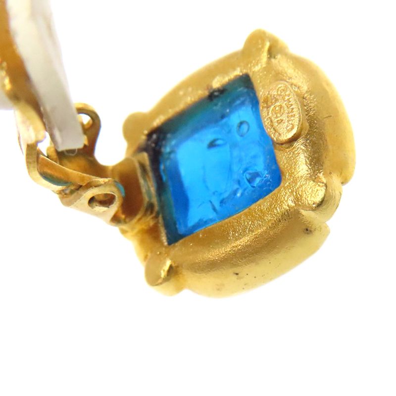 Chanel Vintage Earrings Metal Ladies