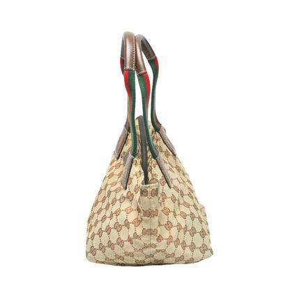 Gucci 131228 Tote Bag GG Canvas Handbag Gucci Beige