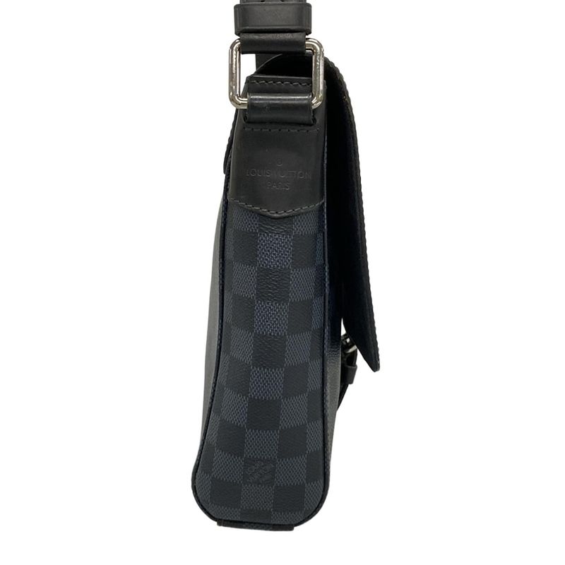 Louis Vuitton Shoulder Bag Damier Cobalt Newport Messenger PM N41587