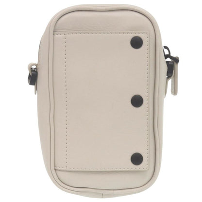 Bottega Veneta Reggello Leather Ivory Shoulder Bag White 0413 Bottega Veneta