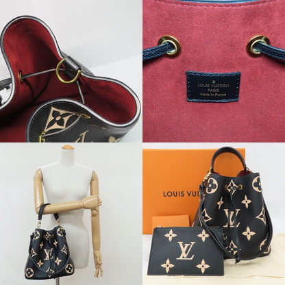 Louis Vuitton Neonoe MM M45497 Bicolor - Monogram Empreinte Black