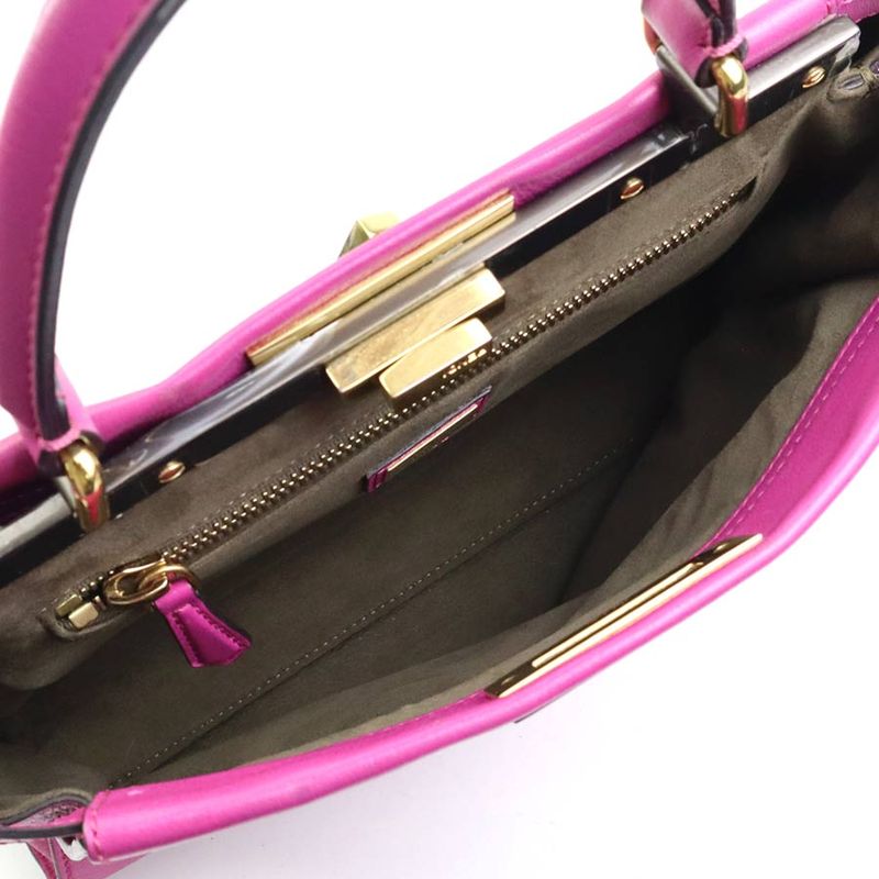 Fendi Shoulder Bag Handbag Peekaboo 8bn290-3zm