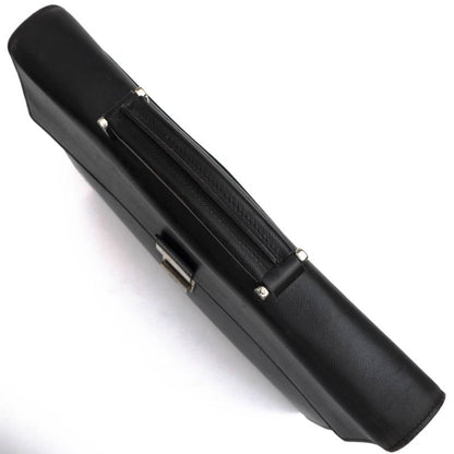 Prada Bag Briefcase Business Bag Business Men Leather Genuine Black Dulles Bag