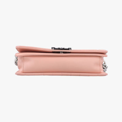 Chanel Galusha Stingray Medium Boy Flap Pink And Beigeleather A6706416404982