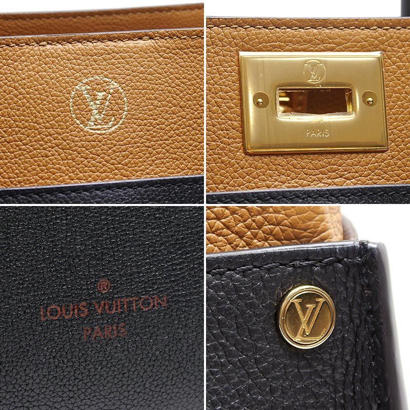 Louis Vuitton On My Side MM M53823 Noir Black 2WAY Tote Bag