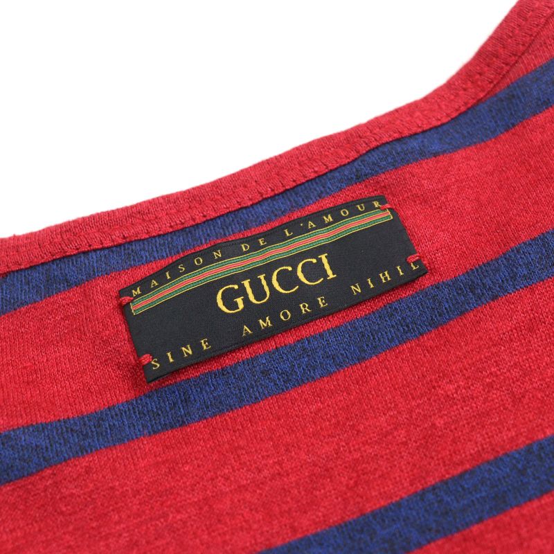 Gucci X Disney Gucci X Disney 598971 70% Linen With Mickey Patch Logo Tag Crew