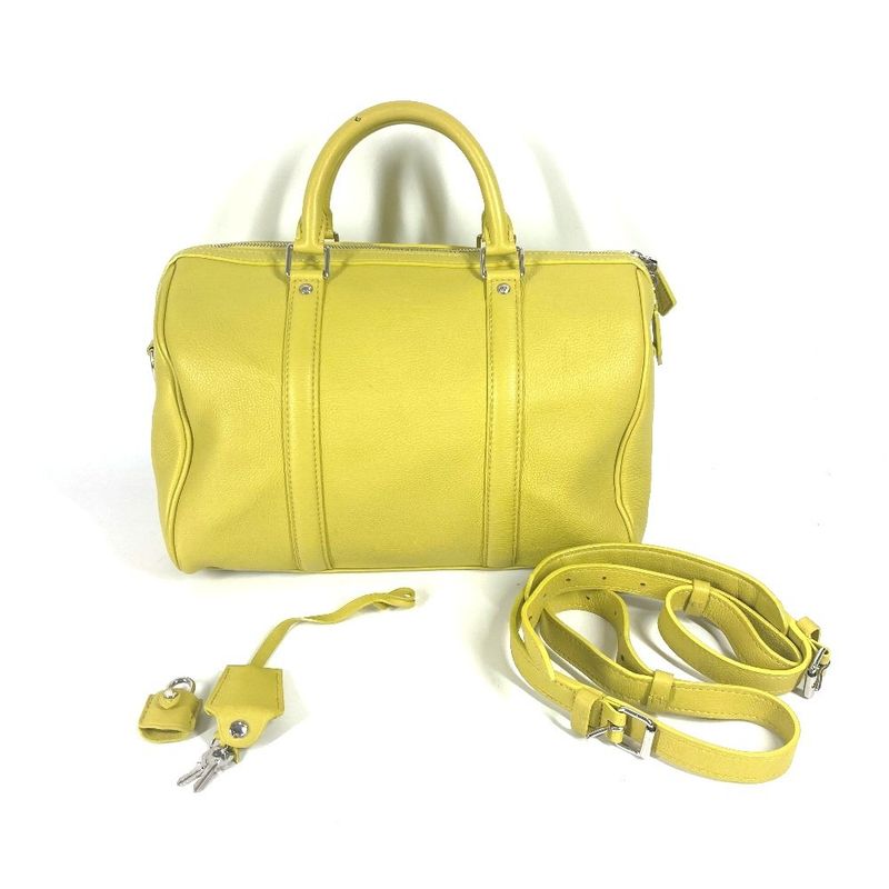 Louis Vuitton Handbag SC Bag PM Parnacea M94298 Leather Pistache Yellow