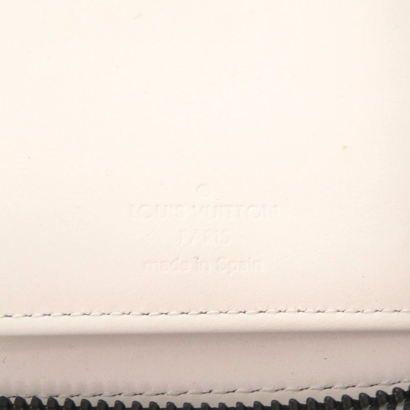 Louis Vuitton Zippy Wallet Vertical Monogram Shadow White M83381 Long Wallet LV