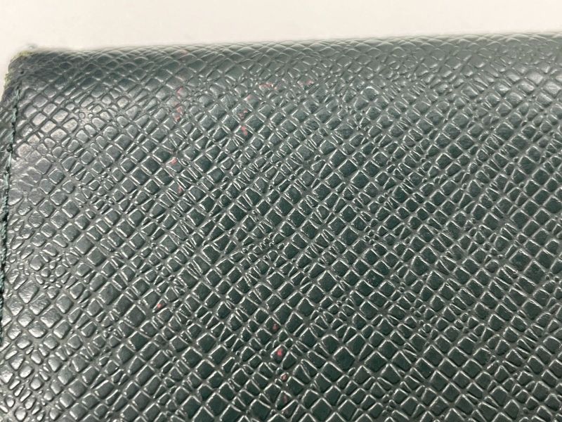 Louis Vuitton Taiga Porte Vieux 3 Cartes Cles Di Compact Wallet Fold Wallet