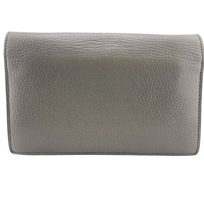 Gucci 510314 Chain Wallet Shoulder Bag Cabasn Diagonal Shoulder Brand Gray Women