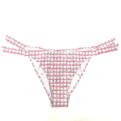 Chanel Swimsuit Bikini Bottom P71328v64080 2022 22M With Box With Camellia