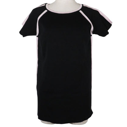 Chanel Sport Line Summer Knit P21361v01278 Cotton Black/pink 03P Ladies Short