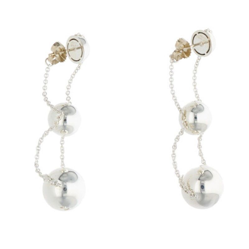 Tiffany & Co Hardware Silver Triple Drop Earrings Men's