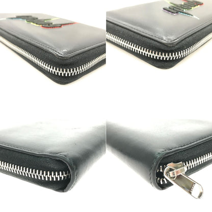 Gucci Blade Logo Long Wallet 597677 Black