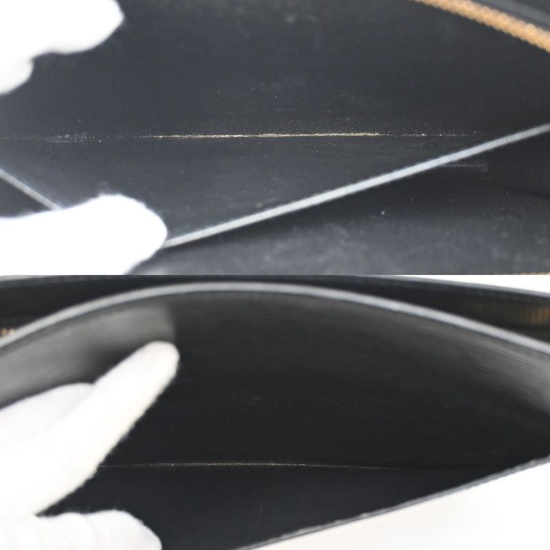 Louis Vuitton Pochette Homme Clutch Bag Epi Black 05kb044