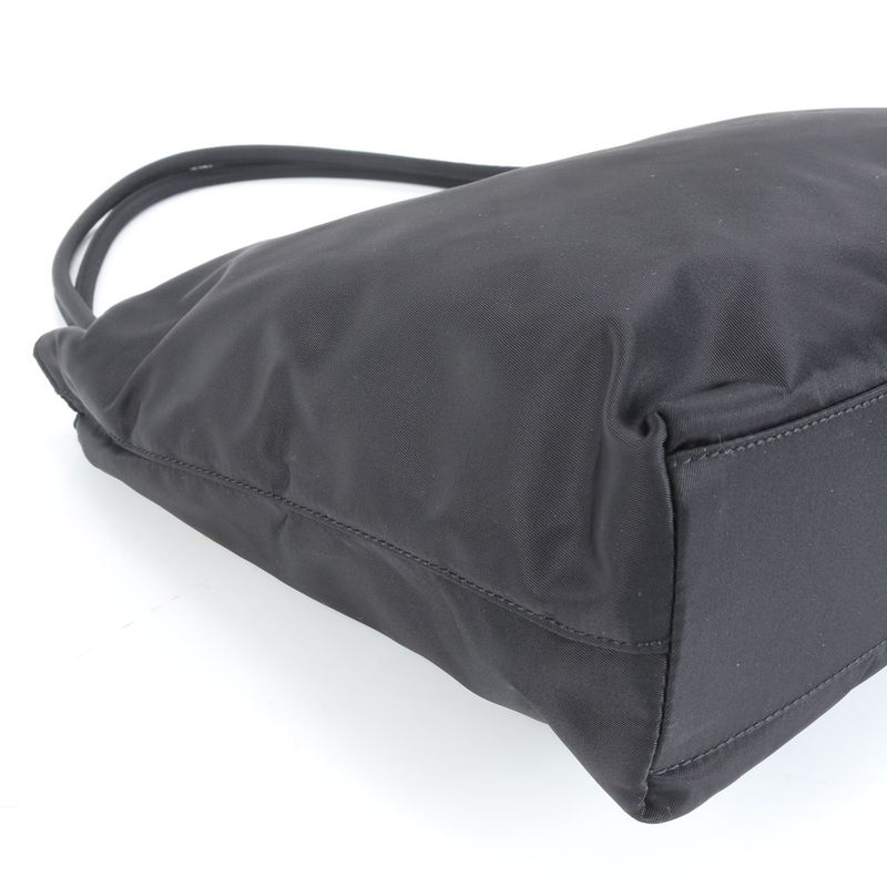 Prada Authenticity With Card Tessuto Nylon Triangle Logo Handbag Shoulder B6242