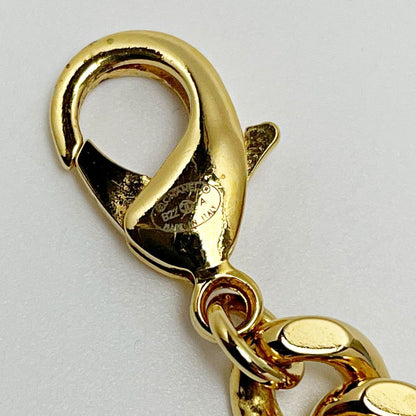 Chanel Rue Cambon B22a GP Metal Logo Necklace Women's Accessories