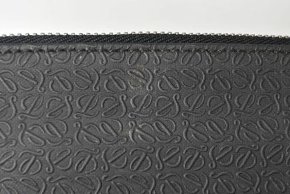 Loewe Men's Shoulder Bag Messenger Bag Loewe Men's Coated Canvas Anagram Black