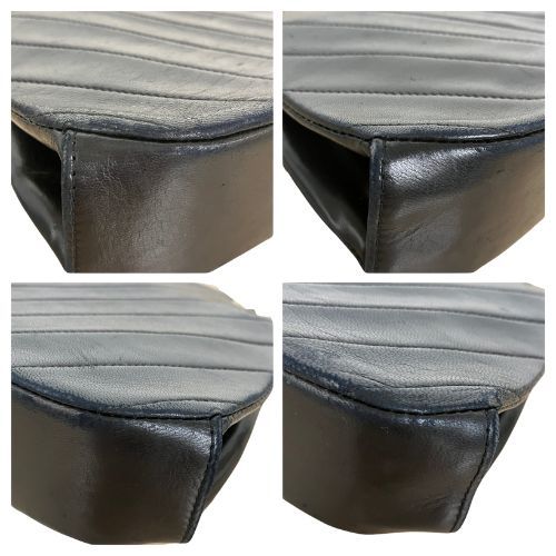 Chanel Handbag Lamb Leather Lamb Leather Clasp V-stitching Black