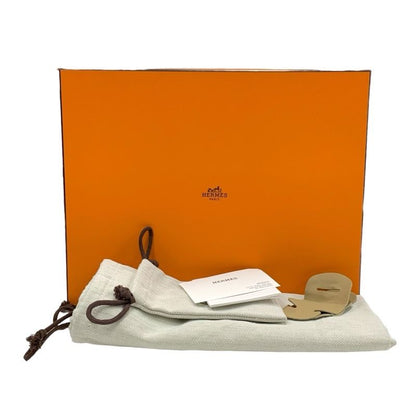 Hermes Daydream Sneakers Shoes Suede Shearling Brown Silver High Cut Sneakers