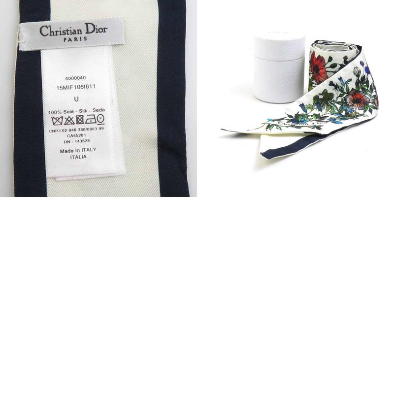 Christian DIOR Twirly Ribbon Scarf
